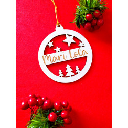 Bola de Navidad Estrellas y...