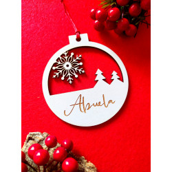 Bola de Navidad Copo de...