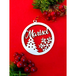 Bola de Navidad Copo de...