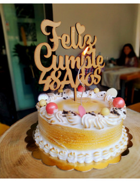 Cake Topper Cumpleaños