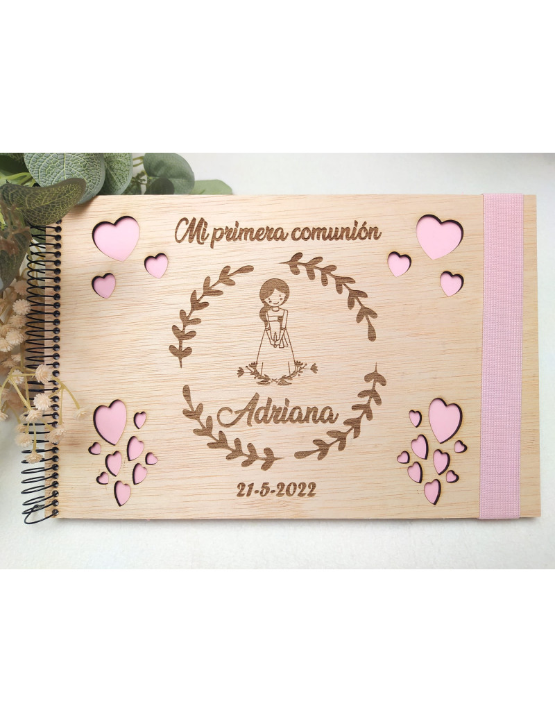 Libro de Firmas personalizado Comunión - Knots made with love