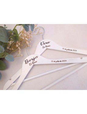 Perchas Personalizadas Novios