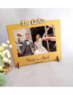 Portafotos Boda  Personalizado